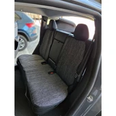 Bod Tesla Model Y Juniper Keten Koltuk Koruyucu Kılıf Cepli Siyah 2025-Sonrası thumbnail 2