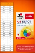 Doppelherz A-Z Depot Multivitamin 40 Tablet thumbnail 4