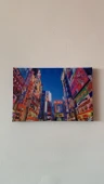 Tokyo Akiba Manzaralı Natürel Tasarım Ahşap Çerçeve Ev İşyeri Duvar Kanvas Tablo SHR4 thumbnail 1