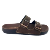 Ceyo Bahama 10 Anatomik Erkek Terlik Kahverengi thumbnail 2