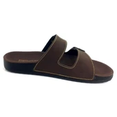 Ceyo Bahama 10 Anatomik Erkek Terlik Kahverengi thumbnail 3