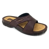 Ceyo 3200 1 Anatomik Erkek Terlik Kahverengi thumbnail 1