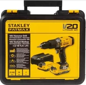 Stanley SCD718D2K 18 V Çift Akülü 2 Ah Darbeli Matkap - 2