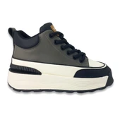 Guja 301 1 24KB Kadın Sneaker Günlük Bot Gri thumbnail 2