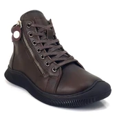 Mammamia 1910 24KB Kadın Günlük Bot Kahverengi thumbnail 1