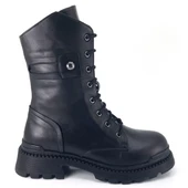 Albini 10024 22KB Günlük Bayan Bot Siyah thumbnail 2