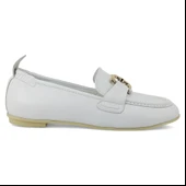 Mammamia 890 25YA Kadın Günlük Babet Beyaz thumbnail 2