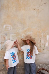 Domates Baskılı T-shirt Müslin Pantolon Takım thumbnail 10