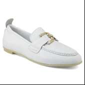 Mammamia 890 25YA Kadın Günlük Babet Beyaz thumbnail 1