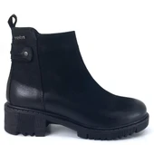 Venüs 1950811 24KB Kadın Günlük Bot Siyah Nubuk thumbnail 2