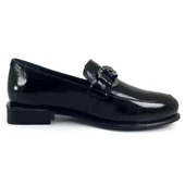 Venüs 2050127 24KA Kadın Günlük Ayakkabı Siyah Rugan thumbnail 3