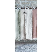 Dantela Fiona Bej Müslin Pamuk Anti-Alerjik Çift Kişilik Yatak Örtüsü (240x260) - 3