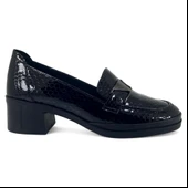 Beety 515 25YA Kadın Günlük Ayakkabı Siyah Rugan thumbnail 2