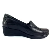 Forelli 57603 23KA Kadın Anatomik Günlük Ayakkabı Siyah thumbnail 3