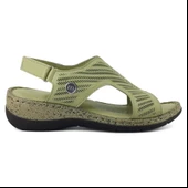 Mammamia 2880 25YS Kadın Günlük Sandalet Yeşil thumbnail 2