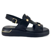 Venüs 25440007 25YS Kadın Günlük Sandalet Siyah thumbnail 2