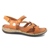 Mammamia 1065 23YS Günlük Bayan Sandalet Taba thumbnail 2