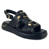 Venüs 25440007 25YS Kadın Günlük Sandalet Siyah thumbnail 1