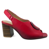 Venüs 2108518 25YS Kadın Günlük Sandalet Kırmızı thumbnail 2