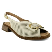 Venüs 2512003 25YS Kadın Günlük Sandalet Bej thumbnail 1