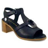 Mammamia 2725 25YS Kadın Günlük Sandalet Siyah thumbnail 1