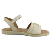 Venüs 2512203 25YS Kadın Günlük Sandalet Bej thumbnail 3