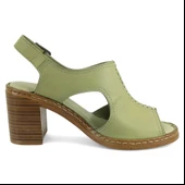 Mammamia 2405 25YS Kadın Günlük Sandalet Yeşil thumbnail 3