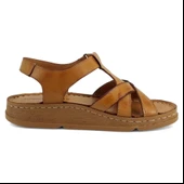 Mammamia 2440 25YS Kadın Günlük Sandalet Taba thumbnail 3