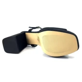 Beety 1008 24KA Kadın Abiye Ayakkabı Siyah Saten - 4