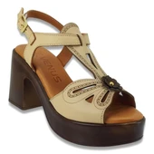 Venüs 2217006 23YS Günlük Bayan Sandalet Nude thumbnail 1