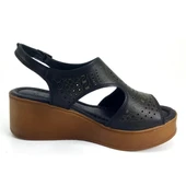 Venüs 2113604 23YS Günlük Bayan Sandalet  Siyah thumbnail 3