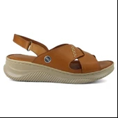 Mammamia 2855 25YS Kadın Günlük Sandalet Taba thumbnail 2