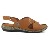 Mammamia 2525 25YS Kadın Günlük Sandalet Taba thumbnail 2