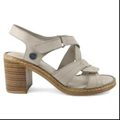 Mammamia 2505 25YS Kadın Günlük Sandalet Açık Gri thumbnail 2