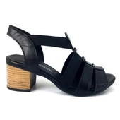 Venüs 1857227 25YS Kadın Günlük Sandalet Siyah thumbnail 2