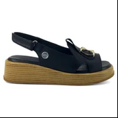 Mammamia 2780 25YS Kadın Günlük Sandalet Siyah thumbnail 2