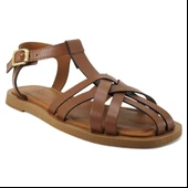 Beety 226 525 25YS Kadın Günlük Sandalet Taba thumbnail 1