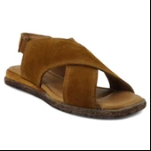 Beety 706 25YS Kadın Günlük Sandalet Taba Süet thumbnail 1