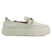 Mammamia 610 25YA Kadın Günlük Ayakkabı Krem thumbnail 3