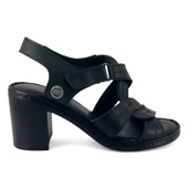 Mammamia 2505 25YS Kadın Günlük Sandalet Siyah thumbnail 2