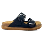 Beety 2395 25YT Kadın Günlük Terlik Siyah Nubuk thumbnail 2