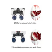 3.5x420mm Diş Cerrahi Gözlük Lens Büyüteç,taşıma Çantalı - 4