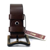 Saraç 1104 24K 4 Cm Erkek Kot Kemer Açık Kahverengi thumbnail 1