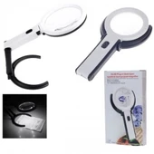 2x5x120mm   10 Ledli  Masaüstü Büyüteç - 5