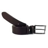 Saraç 1103 24K 3,5 Cm Erkek Kot Kemer Kahverengi - 3