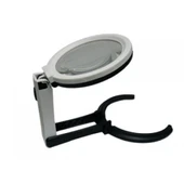 2x5x120mm 10 Ledli Masaüstü Büyüteç - 6