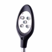 Masa Üstü Mandallı ,2.5x90mm, 7.5x34mm Mercekli ,adaptörlu Işıklı Büyüteç - 7