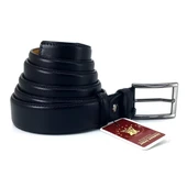 Saraç 1108 24K 3,5Cm Erkek Büyük Beden Kemer Siyah thumbnail 3