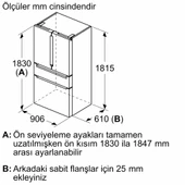 Siemens KF96RSBEA Gardırop Tipi Buzdolabı - 7