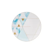 Karaca Aqua 24 Parça 6 Kişilik Porselen Yemek Takımı thumbnail 5